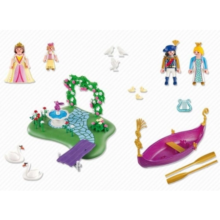 Klocki Playmobil 5456 Wyspa Królewny i Gondola 4+